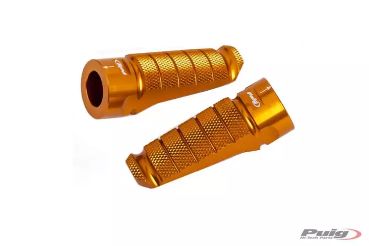 Puig Pair Footrests Hi-Tech Racing Right/Left C/Gold - Duell MP varaosat ja tarvikkeet - 92336 - 1