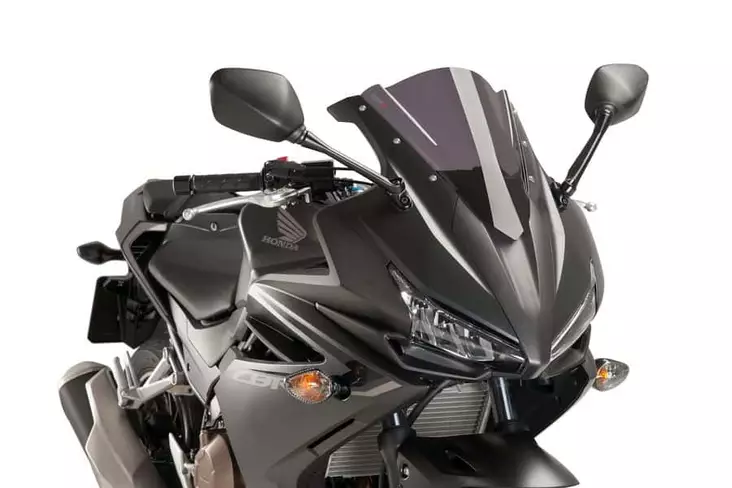 Puig Racing Screen Honda Cbr500R 16'-18' C/Dark Smoke - Duell MP varaosat ja tarvikkeet - 90436 - 1