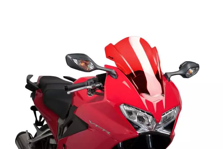 Puig Racing Screen Honda Vfr800F 14'-18' C/Red - Duell MP varaosat ja tarvikkeet - 91376 - 1