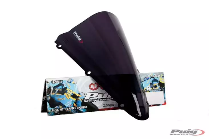 Puig Racing Screen Yamaha Yzf-R125 08'-18' C/Dark Smoke - Duell MP varaosat ja tarvikkeet - 93836 - 1