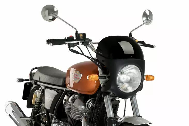 Puig Semifairing C/Black Look Diam.180Mm Windshield C/ - Duell MP varaosat ja tarvikkeet - 90136 - 1