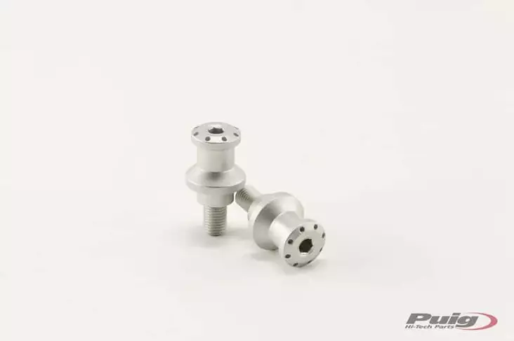 Puig Spools By Pair Hi-Tech Parts Diam.10Mm C/Silver - Duell MP varaosat ja tarvikkeet - 92816 - 1