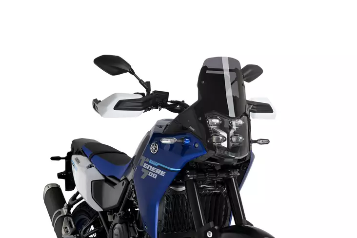 Puig Sport Screen Yamaha Tenere 700 25' C/Dark Smoke - Duell MP varaosat ja tarvikkeet - 95936 - 1