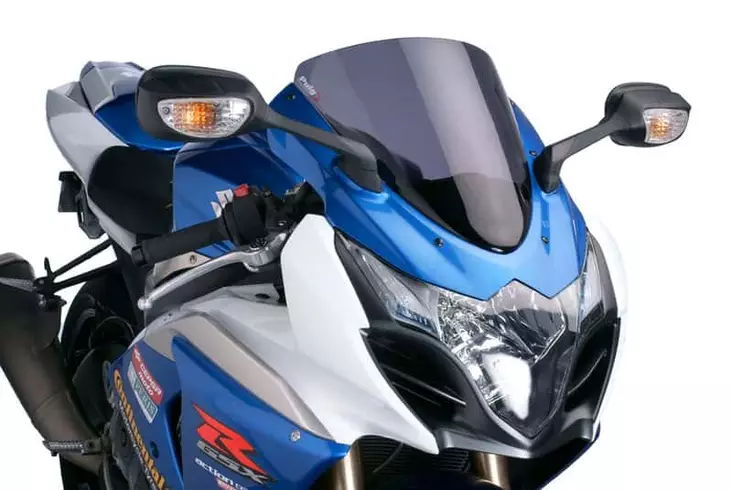 Puig Standard Screen Suzuki Gsxr1000 09-15' C/Dark Smok - Duell MP varaosat ja tarvikkeet - 93536 - 1
