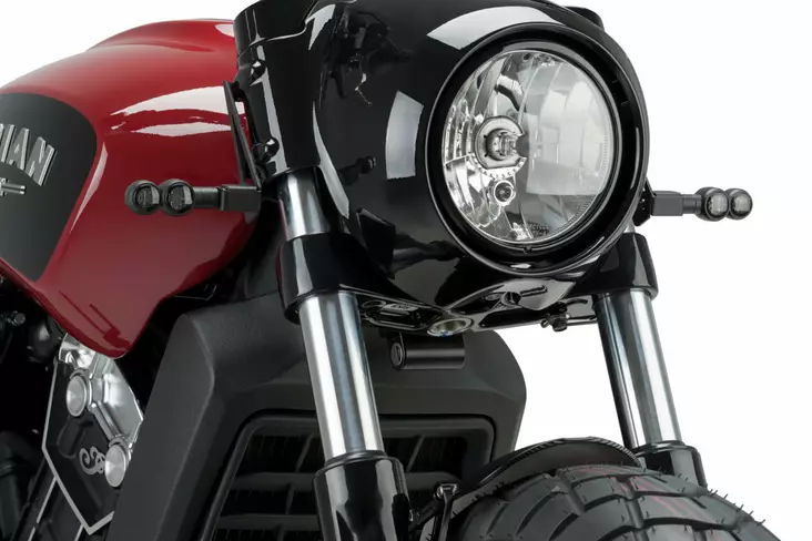 Puig Support Set Front Turn Lights Scout Bobber - Duell MP varaosat ja tarvikkeet - 89356 - 1