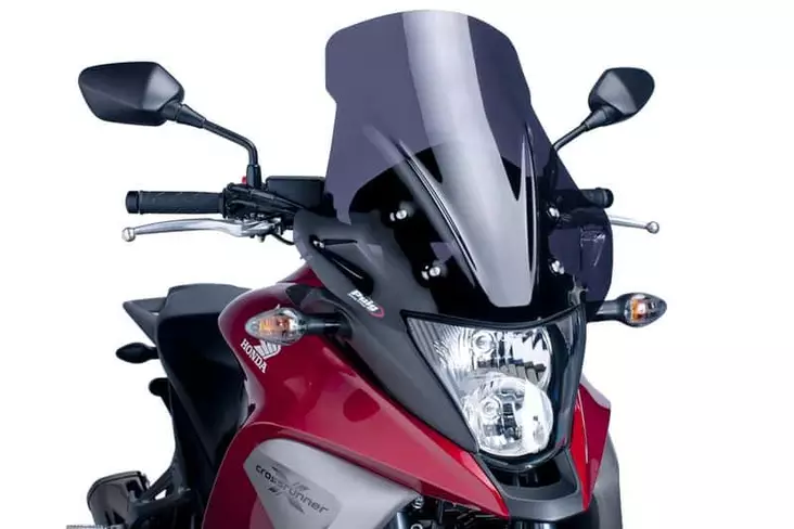 Puig Touring Screen Crossrunner 11-14' C/Dark Smoke - Duell MP varaosat ja tarvikkeet - 92696 - 1