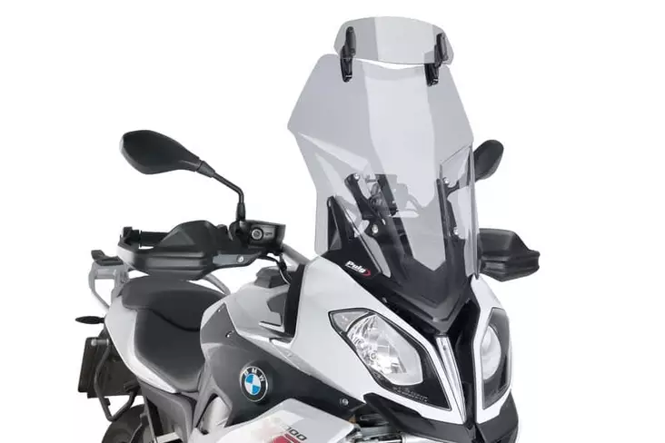 Puig Visor Multiadjustable Clip-On 277X100Mm. C/Smoke - Duell MP varaosat ja tarvikkeet - 92846 - 1
