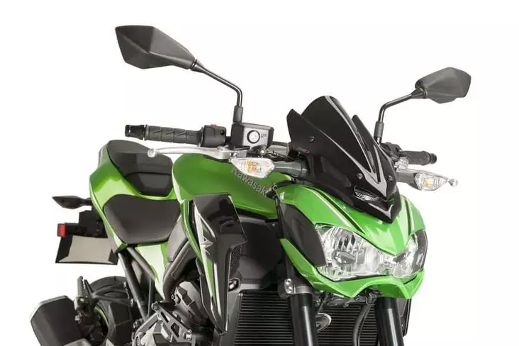Puig Windshield. N.G. Sport Kawasaki Z900 17-18'C/Black - Duell MP varaosat ja tarvikkeet - 90826 - 1