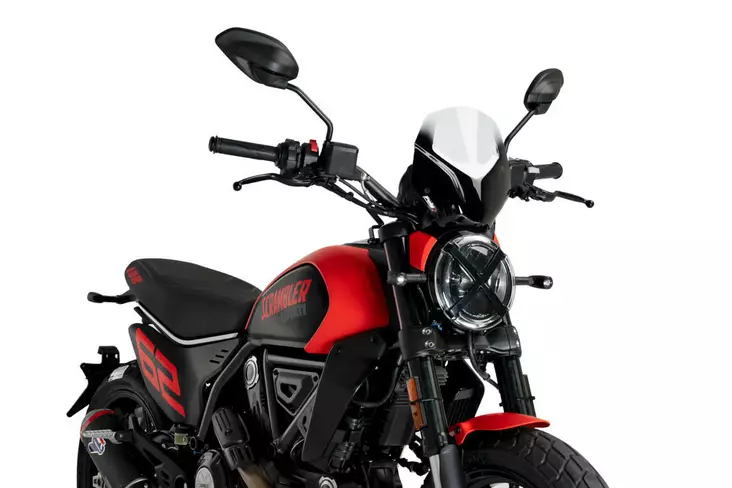Puig Windshield New Generation Sport Ducati Scrambler I - Duell MP varaosat ja tarvikkeet - 96136 - 1