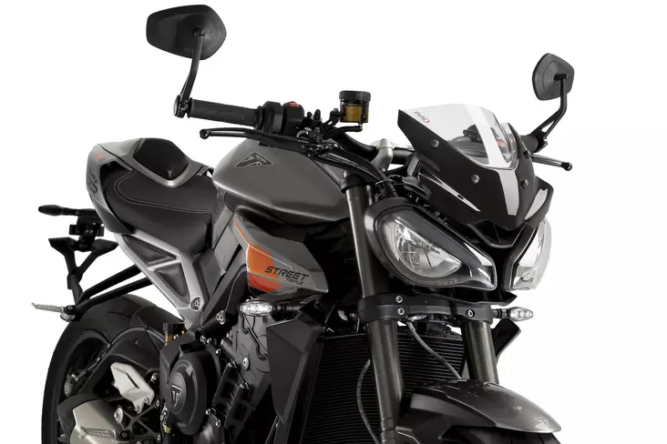 Puig Windshield New Generation Sport Triumph Street Tri - Duell MP varaosat ja tarvikkeet - 95666 - 1