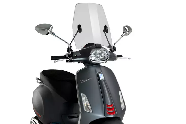 Puig Windshield Urban Vespa Sprint 50/125/150 E5 C/Smok - Duell MP varaosat ja tarvikkeet - 96386 - 1