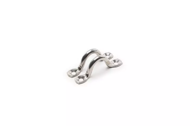 Qvarken Ruuvikiinnitteinen lenkki AISI316 8mm 2-pack - Duell venetarvikkeet - 139196 - 1