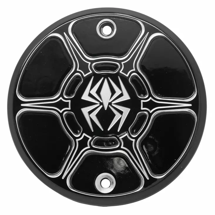 Rekluse Derby Cover - Black Gloss - Indian Scout - Duell MP varaosat ja tarvikkeet - 70246 - 1