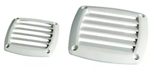 Ritilä musta ABS 85x85 mm - Duell venetarvikkeet - 4266 - 1