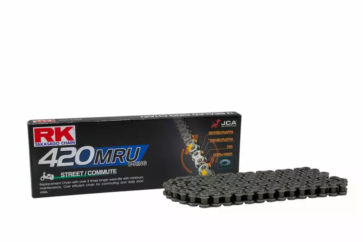 RK 420MRU U-rengasketju +CL (jousil.) - Duell MP varaosat ja tarvikkeet - 117356 - 1