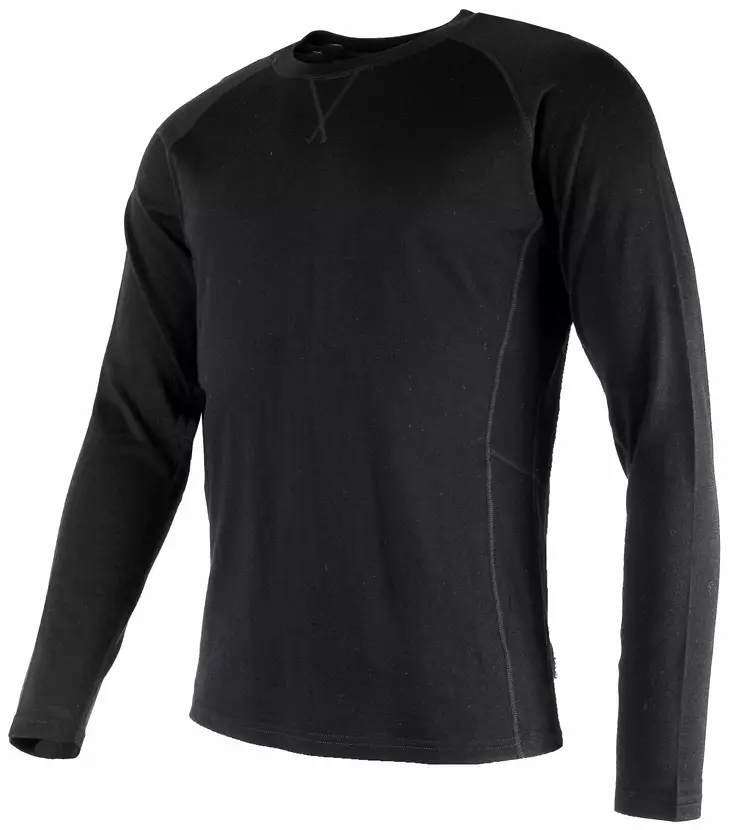 RUKKA WOOL-R MENS SHIRT BLACK, XS - Duell ajovarusteet - 34226 - 1
