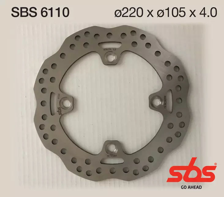 Sbs Jarrulevy Upgrade - Duell MP varaosat ja tarvikkeet - 122976 - 1