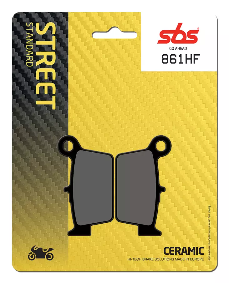 Sbs Jarrupalat Ceramic - Duell MP varaosat ja tarvikkeet - 122556 - 1