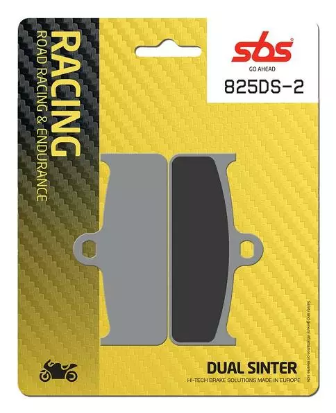 Sbs Jarrupalat Dual Sinter 2 - Duell MP varaosat ja tarvikkeet - 124076 - 1