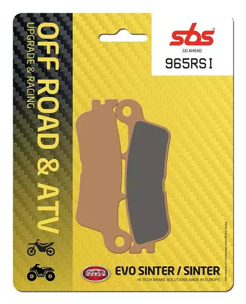 Sbs Jarrupalat Racing Sintered - Duell MP varaosat ja tarvikkeet - 122356 - 1