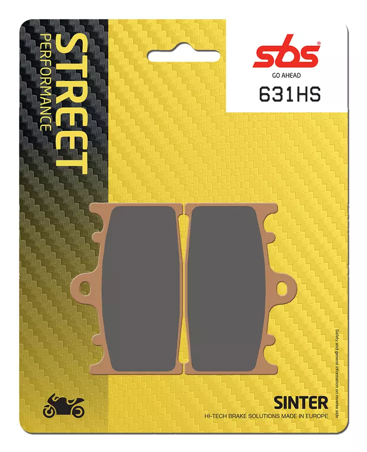 Sbs Jarrupalat Sintered - Duell MP varaosat ja tarvikkeet - 123876 - 1
