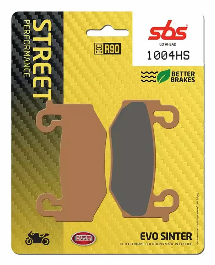 Sbs Jarrupalat Sintered - Duell MP varaosat ja tarvikkeet - 124816 - 1