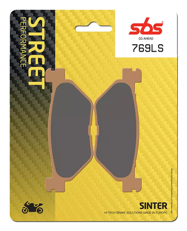 Sbs Jarrupalat Sintered Taakse - Duell MP varaosat ja tarvikkeet - 123306 - 1