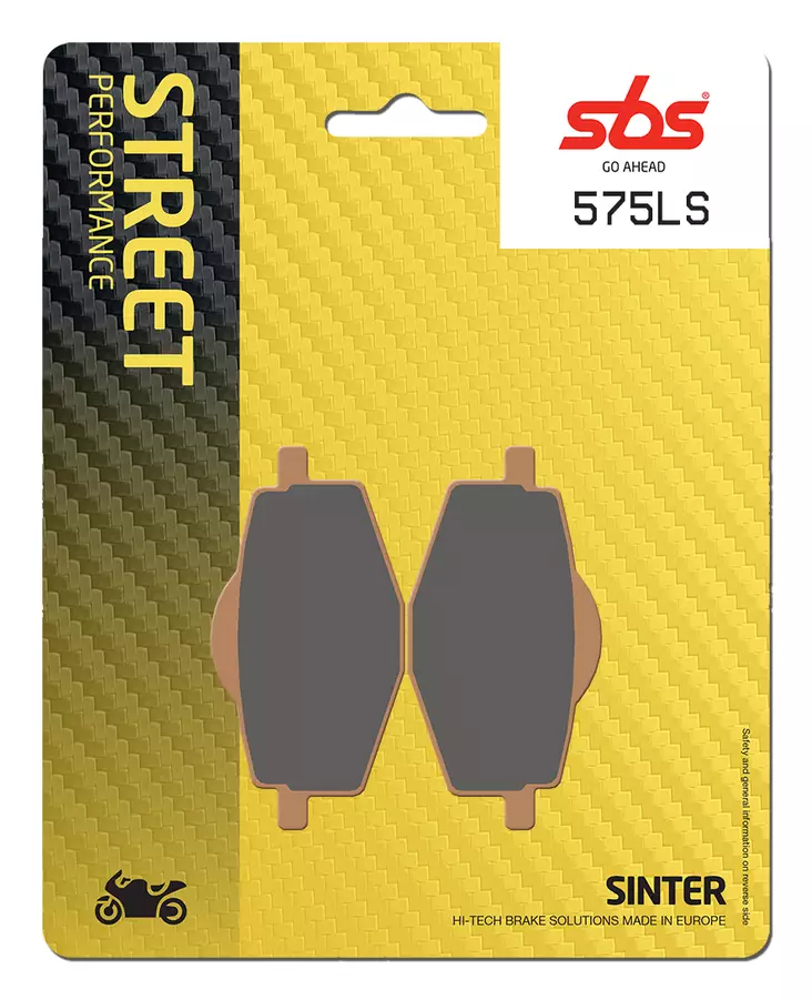 Sbs Jarrupalat Sintered Taakse - Duell MP varaosat ja tarvikkeet - 123486 - 1