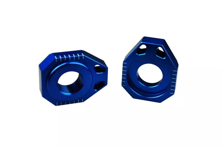 Scar Axle Blocks - Ktm/Husqv. Blue color - Duell MP varaosat ja tarvikkeet - 75346 - 1