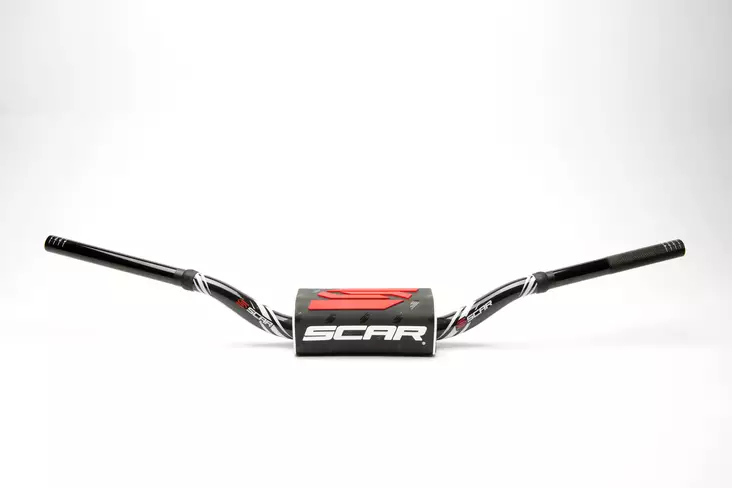 Scar Handlebar O² COLOR Ø28,6 (1 1/8”) - 65/85 Low Mini - BLACK Bar - BLACK Bar - Duell MP varaosat ja tarvikkeet - 75556 - 1