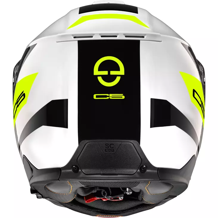 Schuberth Kypärä C5 Eclipse Keltainen/Valkoinen, 53 XS - Duell ajovarusteet - 65256 - 1
