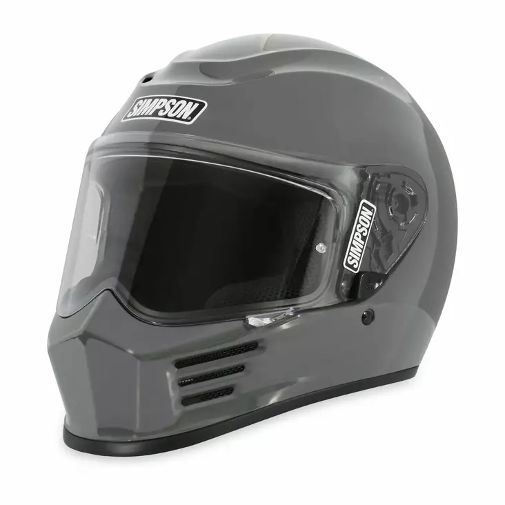 SIMPSON Kypärä Speed 06 solid harmaa, S - Duell ajovarusteet - 54326 - 1