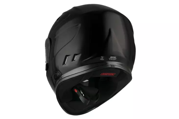 SIMPSON Kypärä Venom Musta XS - Duell ajovarusteet - 54756 - 1