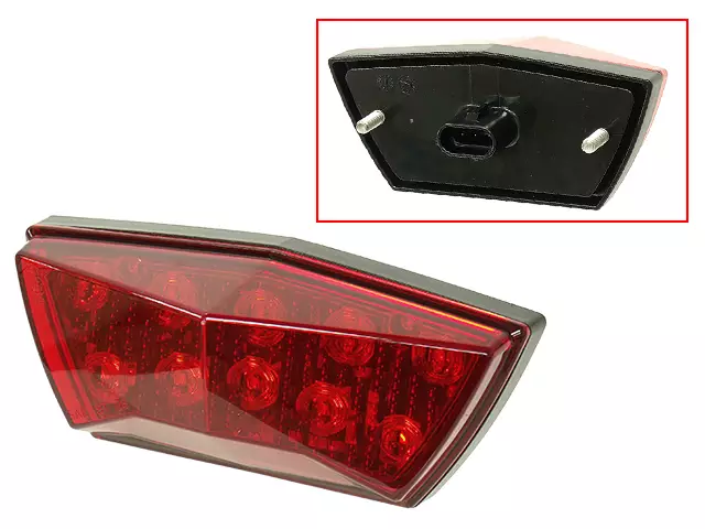 Sno-X LED Takalyhty Polaris - Duell MK varaosat ja tarvikkeet - 24946 - 1