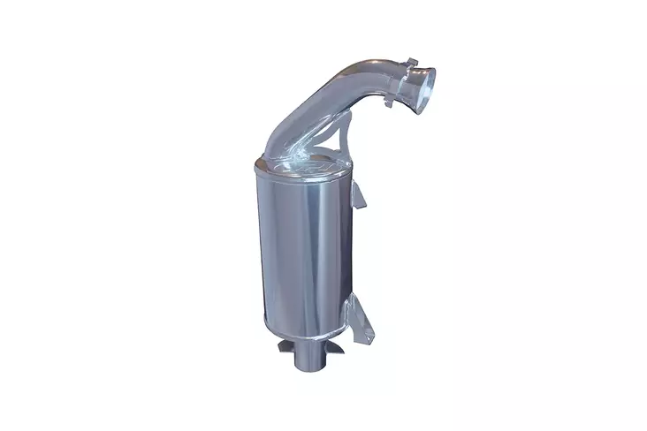SPI Lightweight äänenvaimennin Ceramic SAE Ski-Doo 600R E-tec Gen 5 -23 - Duell MK varaosat ja tarvikkeet - 24236 - 1