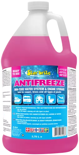 Star brite Anti Freeze -46 3.78 gal myrkytön pakkasneste punainen - Duell venetarvikkeet - 132896 - 1