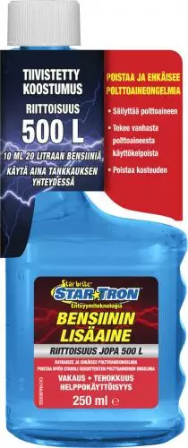 StarTron Bensiini 250ml - Duell venetarvikkeet - 132596 - 1