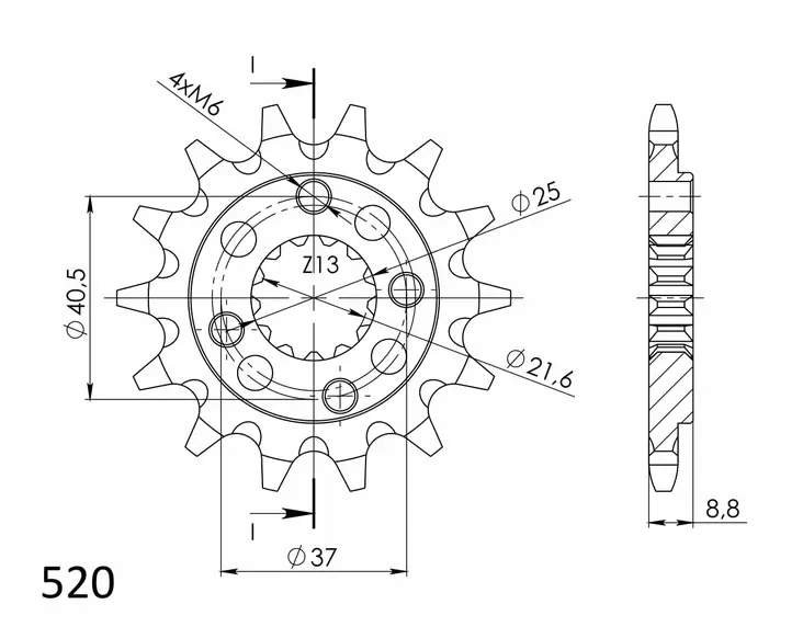 Supersprox / JT Eturatas 1309.15 - Duell MP varaosat ja tarvikkeet - 119156 - 1