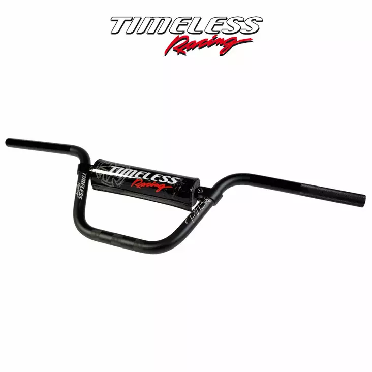 Timeless Ohjaustanko PitBike Musta Alumiini l. 750mm k. 185mm - Duell mopojen varaosat ja tarvikkeet - 114576 - 1