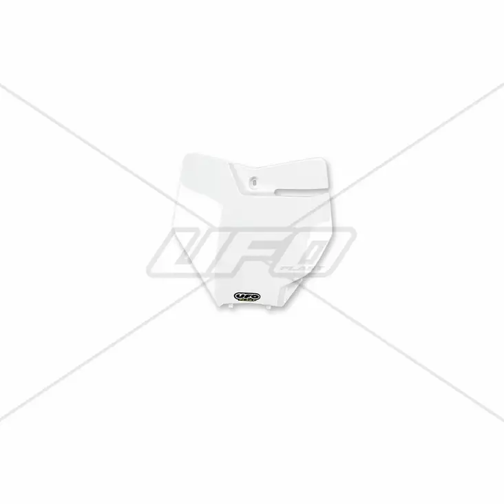 UFO Etunumerokilpi KTM125-525 SX/SXF 16-18 Valkoinen 047 no SX250 2016 - Duell MP varaosat ja tarvikkeet - 48186 - 1
