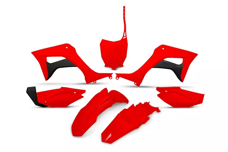 UFO Plastic kit 5 -parts Punainen 070 CRF110F 2019- - Duell MP varaosat ja tarvikkeet - 47786 - 1