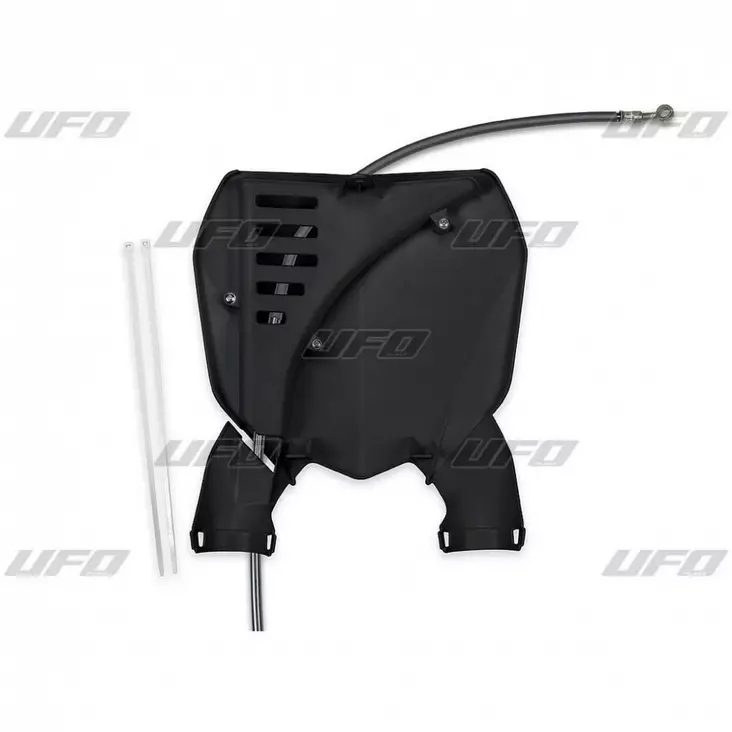 UFO Stadium Front number plate YZF250/450 10-22 YZ125/250 22-.. Black 001 - Duell MP varaosat ja tarvikkeet - 48776 - 1