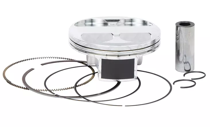Vertex Piston kit KA KX250F Compr 13.5:1 2011-14 76.98mm - Duell MP varaosat ja tarvikkeet - 78436 - 1