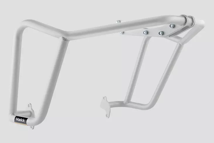 Yakk EXP Crash bar upper Honda XL750 Transalp (23-) silver - Duell MP varaosat ja tarvikkeet - 100536 - 1