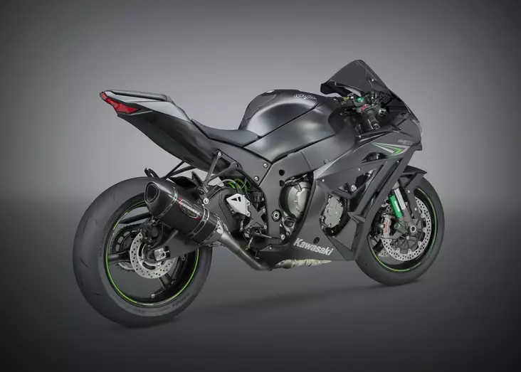 Yoshimura 3/4 System Exhaust Kawasaki Zx-10R/Rr 2016-20 Race Alpha 3Qtr Ti-Cf-C - Duell MP varaosat ja tarvikkeet - 113516 - 1