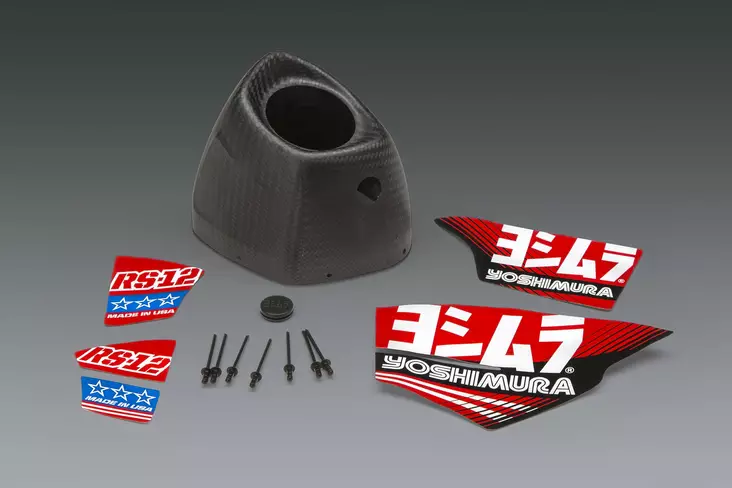 Yoshimura RS-12 REPLACEMENT END CAP KIT - Duell MP varaosat ja tarvikkeet - 112216 - 1