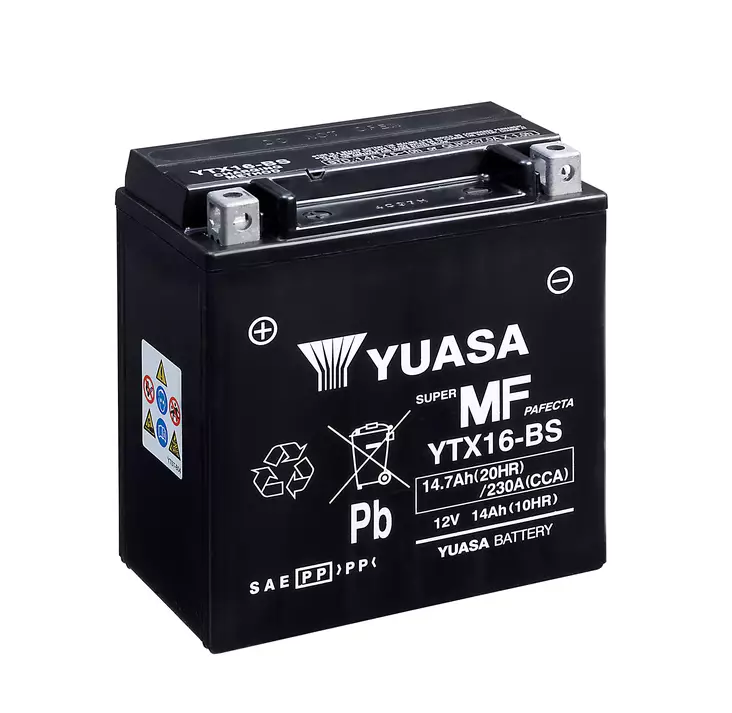 Yuasa akku YTX16(WC) hapotettu (4) - Duell muut varaosat ja tarvikkeet - 131316 - 1