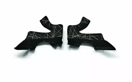 Airoh Twist pestävät poskipalat graafinen musta XXL (25mm) - Duell ajovarusteet - 59606 - 1