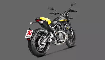 Akrapovic Slip-On Line (Titaani) Ducati Scrambler 800 2015-2020 - Duell MP varaosat ja tarvikkeet - 68356 - 1