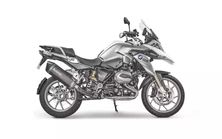 Akrapovic Slip-on Line (Titaani) Mustaline R1200GS/Adventure 2013-18 - Duell MP varaosat ja tarvikkeet - 68766 - 1